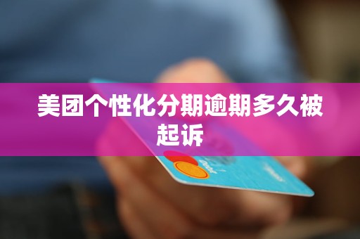 美团个性化分期逾期多久被起诉