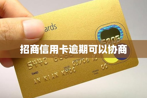 招商信用卡逾期可以协商