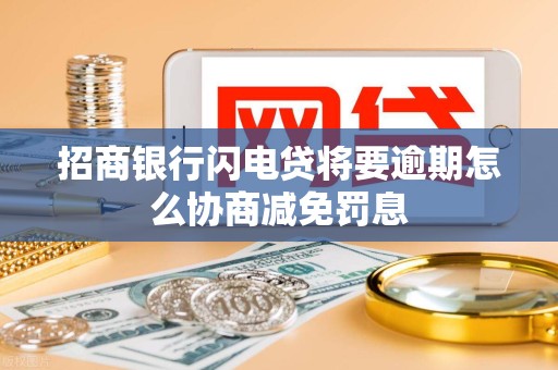 招商银行闪电贷将要逾期怎么协商减免罚息