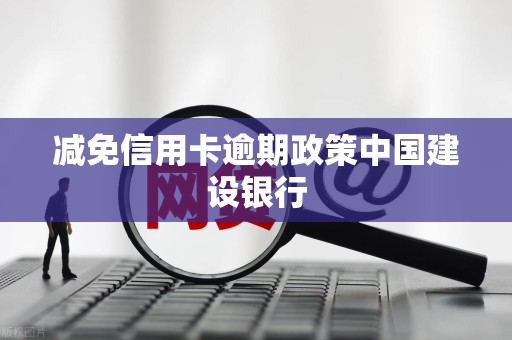 减免信用卡逾期政策中国建设银行
